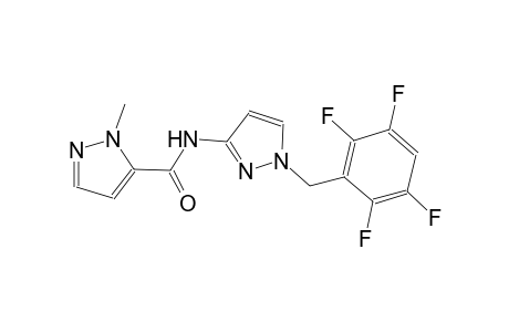 1-methyl-N-[1-(2,3,5,6-tetrafluorobenzyl)-1H-pyrazol-3-yl]-1H-pyrazole-5-carboxamide
