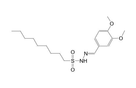 1-nonanesulfonic acid, 2-[(E)-(3,4-dimethoxyphenyl)methylidene]hydrazide