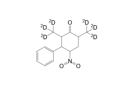 rac-2,6-Dimethyl-6-deuterio-4-nitro-3-phenylcyclohexan-1-one