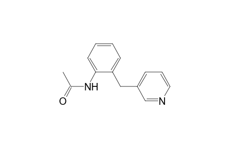 N-[2-(3-pyridinylmethyl)phenyl]acetamide
