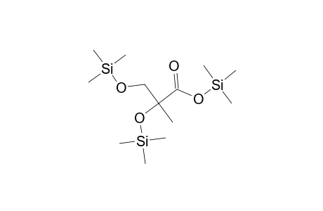 Propanoic acid, 2-methyl-2,3-bis[(trimethylsilyl)oxy]-, trimethylsilyl ester
