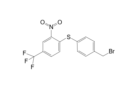 Benzene, 1-(4-bromomethylphenylthio)-4-trifluoromethyl-2-nitro-