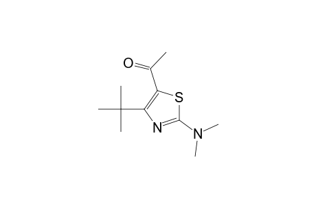 1-[4-tert-butyl-2-(dimethylamino)-1,3-thiazol-5-yl]ethanone