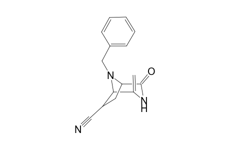 8-Benzyl-6-endo-6-cyano-4-methylene-2-oxo-3,8-diazabicyclo[3.2.1]octane