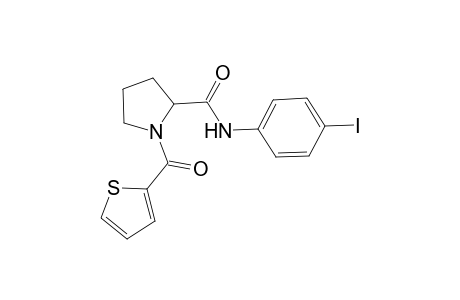1-(Thiophene-2-carbonyl)-pyrrolidine-2-carboxylic acid (4-iodo-phenyl)-amide