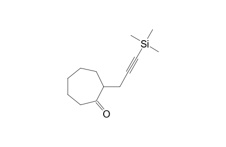 2-(3'-TRIMETHYLSILYLPROP-2'-YNYL)-CYCLOHEPTANONE
