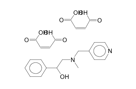 N-(4-PICOLYL)-2-METHYLAMINO-1-PHENYL-1-ETHANOL DIMALEATE