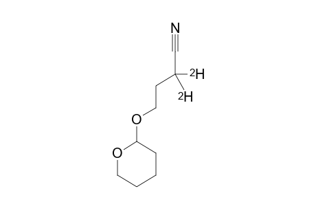 2,2-DIDEUTERIO-4-(TETRAHYDROPYRAN-2-YLOXY)-BUTYRONITRILE