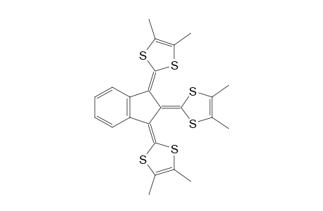 1,2,3-Tris(4,5-dimethyl-1,3-dithiol-2-ylidene)indane