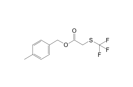 2-[(trifluoromethyl)thio]acetic acid 4-methylbenzyl ester