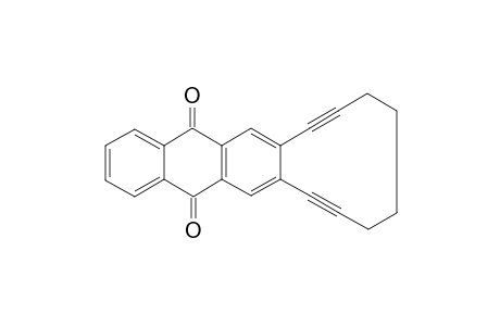 Cyclodeca-1,5-diyno[3,4-b]anthracene-5,10-quinone