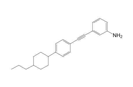 3-{[4-(4-Propylcyclohexyl)phenyl]ethynyl}aniline