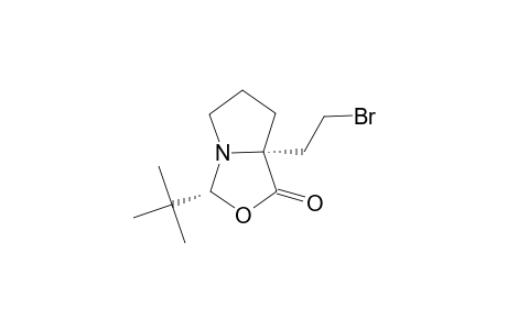 (2-R,5-R)-2-TERT.-BUTYL-5-(2-BROMOETHYL)-1-AZA-3-OXABICYCLO-[3.3.0]-OCTAN-4-ONE
