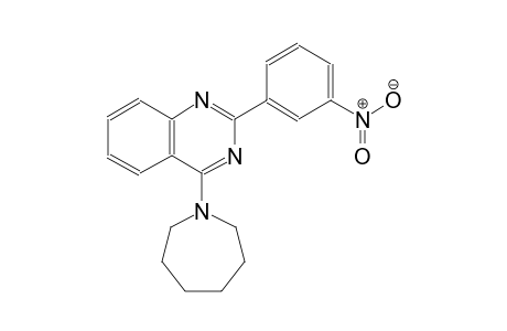 4-hexahydro-1H-azepin-1-yl-2-(3-nitrophenyl)quinazoline