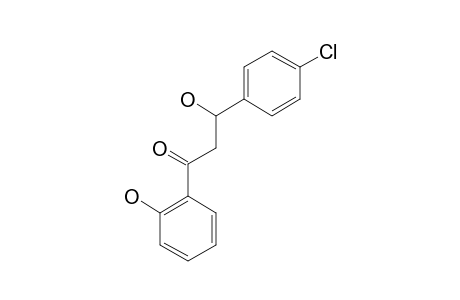 3-(4-CHLOROPHENYL)-3-HYDROXY-1-(2-HYDROXYPHENYL)-PROPAN-1-ONE
