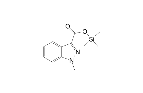 1-Methyl-1H-indazole-3-carboxylic acid, tms derivative