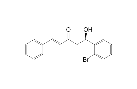 (5R,1E)-5-Hydroxy-5-(2-bromophenyl)-1-phenyl-1-penten-3-one