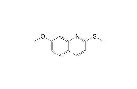 7-Methoxy-2-(methylthio)-quinoline