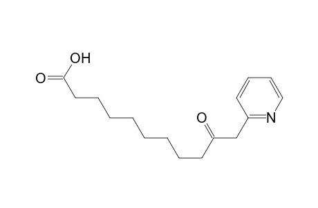 10-Oxo-11-(2-pyridyl)undecanoic acid