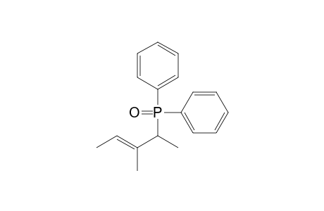 Phosphine oxide, (1,2-dimethyl-2-butenyl)diphenyl-, (E)-