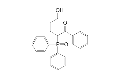 1-Pentanone, 2-(diphenylphosphinyl)-5-hydroxy-1-phenyl-