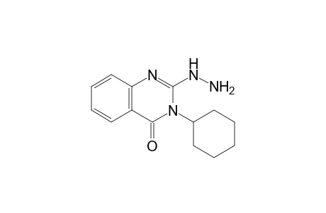3-Cyclohexyl-2-hydrazino-4(3H)-quinazolinone