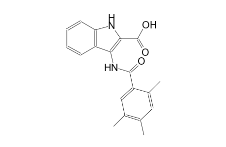 3-[(2,4,5-trimethylbenzoyl)amino]-1H-indole-2-carboxylic acid