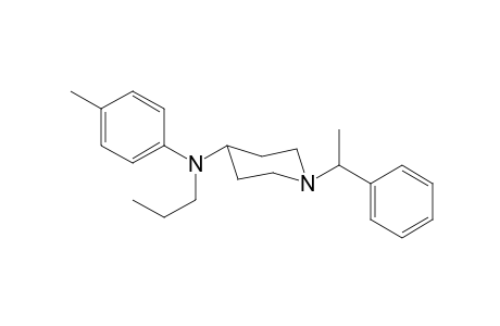 N-4-methylphenyl-N-propyl-1-(1-phenylethyl)piperidin-4-amine