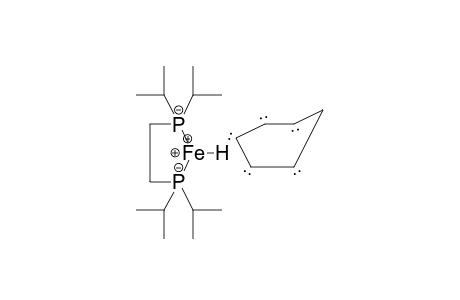 Iron, [(1,2,3,4,5-.eta.)-2,4-cyclohexadien-1-yl][1,2-ethanediylbis[bis(1-methylethyl)phosphine]-P,P']hydro-