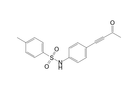 4-Methyl-N-[4-(3-oxobut-1-ynyl)phenyl]benzenesulfonamide