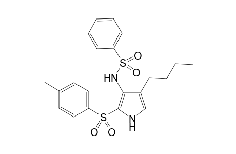 N-{4-Butyl-2-[(4-methylphenyl)sulfonyl]-1H-pyrrol-3-yl}benzenesulfonamide
