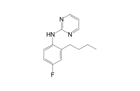 N-(2-n-Butyl-4-fluorophenyl)pyrimidin-2-amine