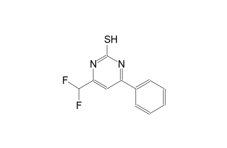 4-(difluoromethyl)-6-phenyl-2-pyrimidinyl hydrosulfide