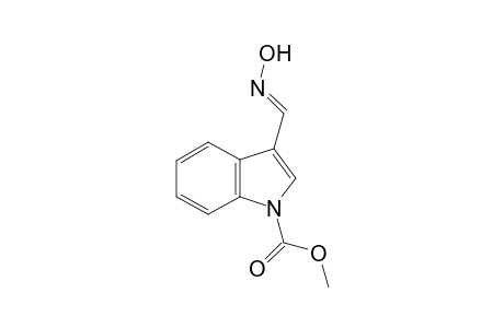 1-Methoxycarbonylindole-3-carboxaldehyde oxime