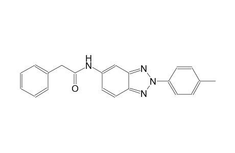 N-[2-(4-methylphenyl)-2H-1,2,3-benzotriazol-5-yl]-2-phenylacetamide