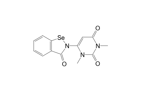 1,3-Dimethyl-6-(3-oxobenzo[d][1,2]selenazol-2(3H)-yl) pyrimidine-2,4(1H,3H)-dione
