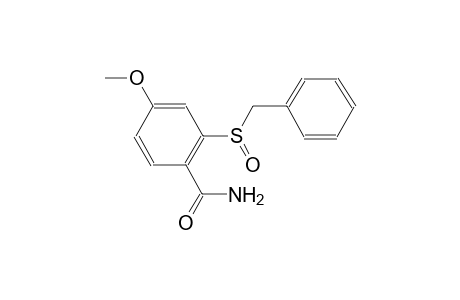 benzamide, 4-methoxy-2-[(phenylmethyl)sulfinyl]-