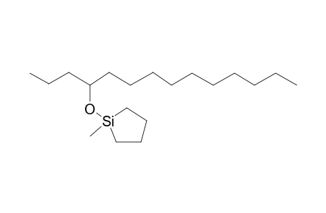 1-Methyl-1-silolanyl 1-propylundecyl ether