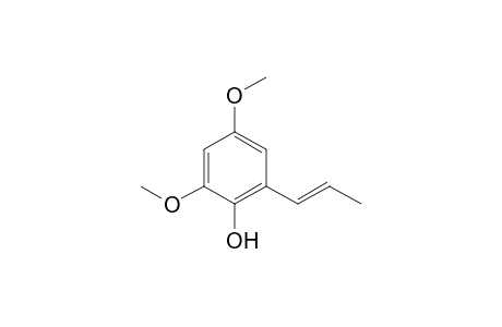 2,4-Dimethoxy-6-[(E)-prop-1-enyl]phenol