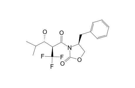 (4-S)-BENZYL-3-[(2-S,3-S)-3-HYDROXY-4-METHYL-2-(TRIFLUOROMETHYL)-PENTANOYL]-OXAZOLIDIN-2-ONE