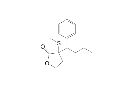 3-(Methylsulfanyl)-3-(1-phenylbutyl)tetrahydrofuran-2-one isomer