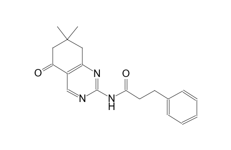 benzenepropanamide, N-(5,6,7,8-tetrahydro-7,7-dimethyl-5-oxo-2-quinazolinyl)-