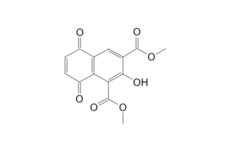 2-Hydroxy-5,8-diketo-naphthalene-1,3-dicarboxylic acid dimethyl ester
