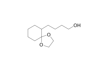 4-(2,2-Ethylenedioxycyclohex-1-yl)butan-1-ol