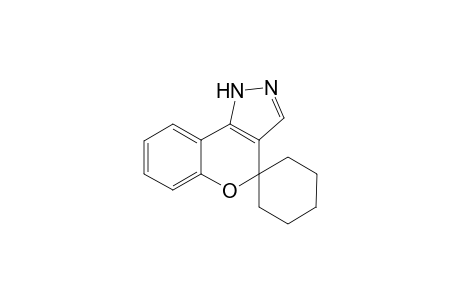 1H-spiro[chromeno[4,3-c]pyrazole-4,1'-cyclohexane]