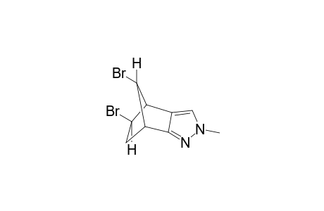 5-exo-8-anti-Dibromo-4,5,6,7-tetrahydro-4,7-methano-2-methyl-2H-indazole