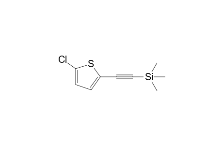 5-Chloro-2-[(trimethylsilyl)ethynyl]thiophene