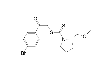 [2 (4'-Bromophenyl)-2-oxoethyl] (S)-2-methoxymethylpyrrolidine-1-dithiocarboxylate