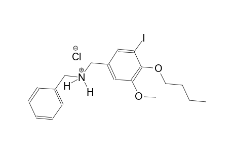 N-benzyl(4-butoxy-3-iodo-5-methoxyphenyl)methanaminium chloride
