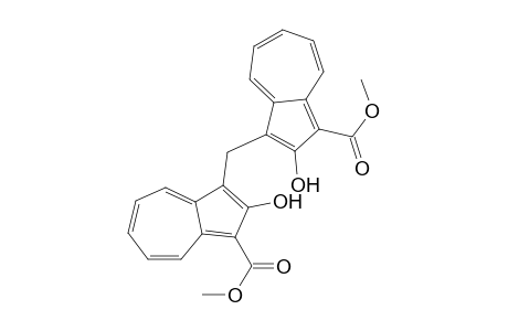 2-Hydroxy-3-[(2-hydroxy-3-methoxycarbonyl-1-azulenyl)methyl]-1-azulenecarboxylic acid methyl ester